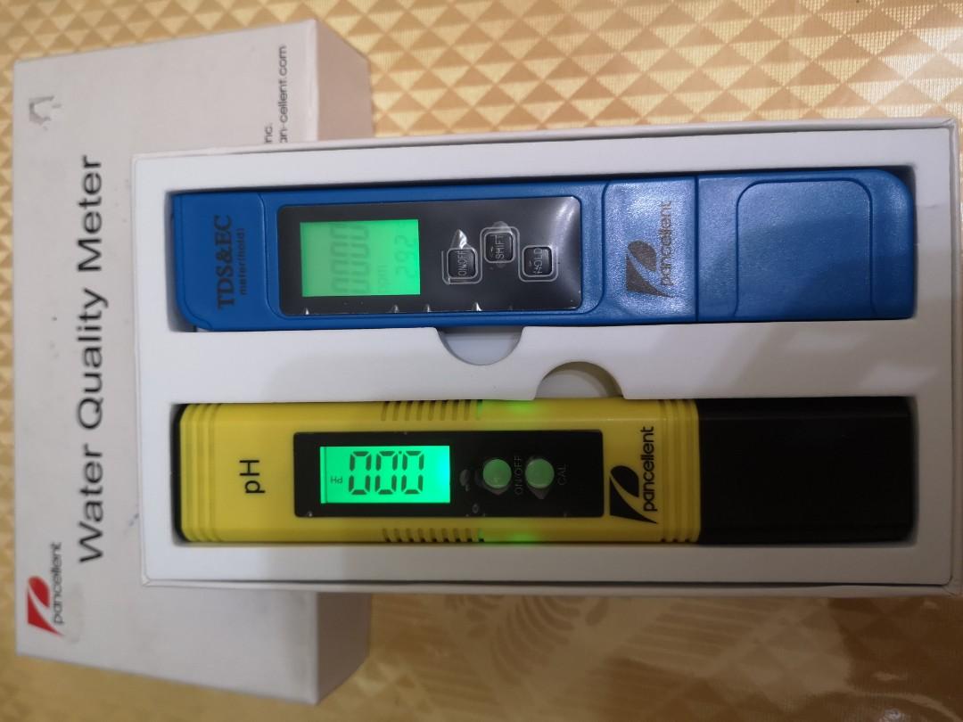 PANCELLENT WATER QUALITY METER, TV & Home Appliances, Water Heater