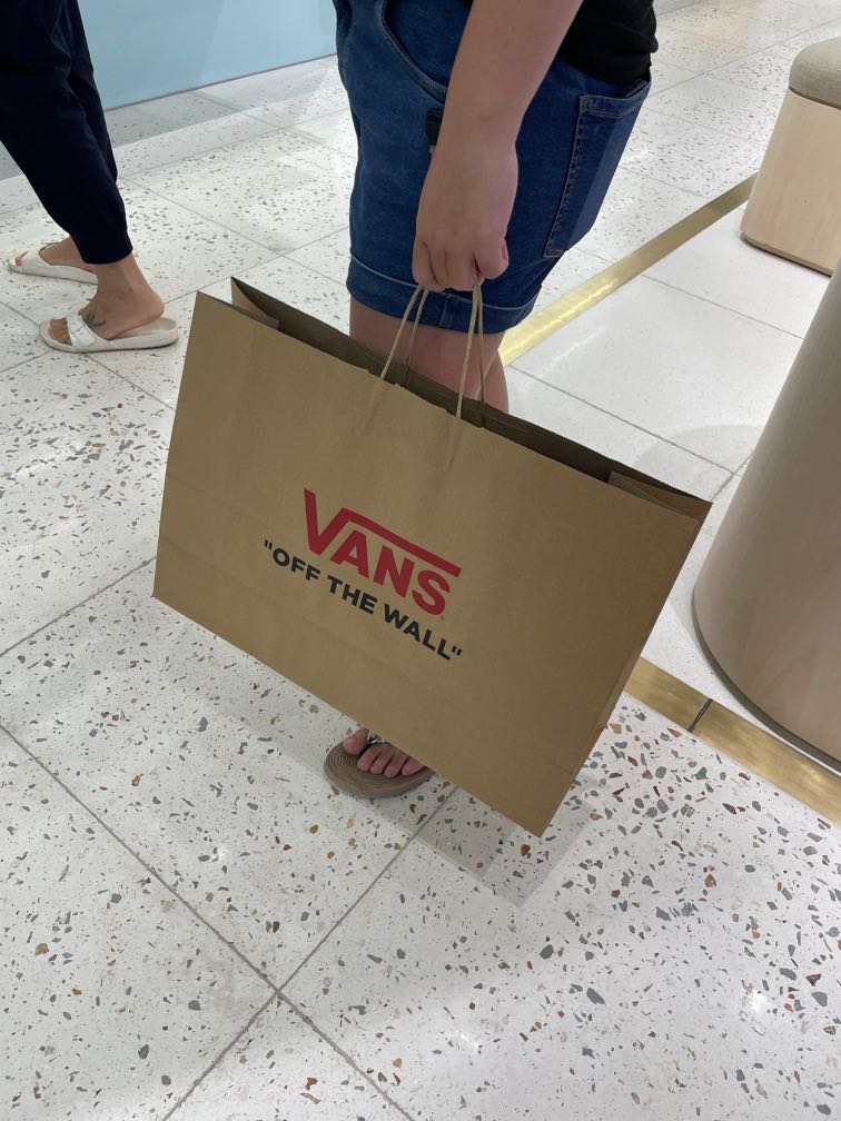 Paper bag vans deals