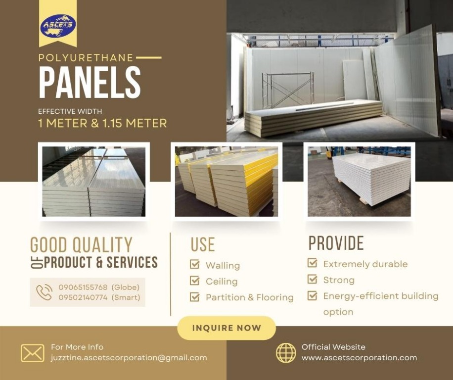 POLYURETHANE PANELS, Furniture & Home Living, Home Improvement ...
