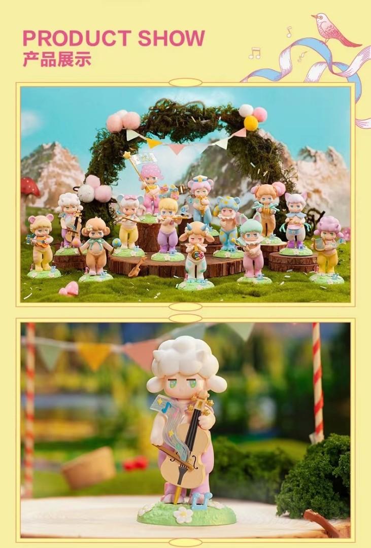 Preorder(Confirmed Design) Pop Mart Satyrrory Orchestra (Cello
