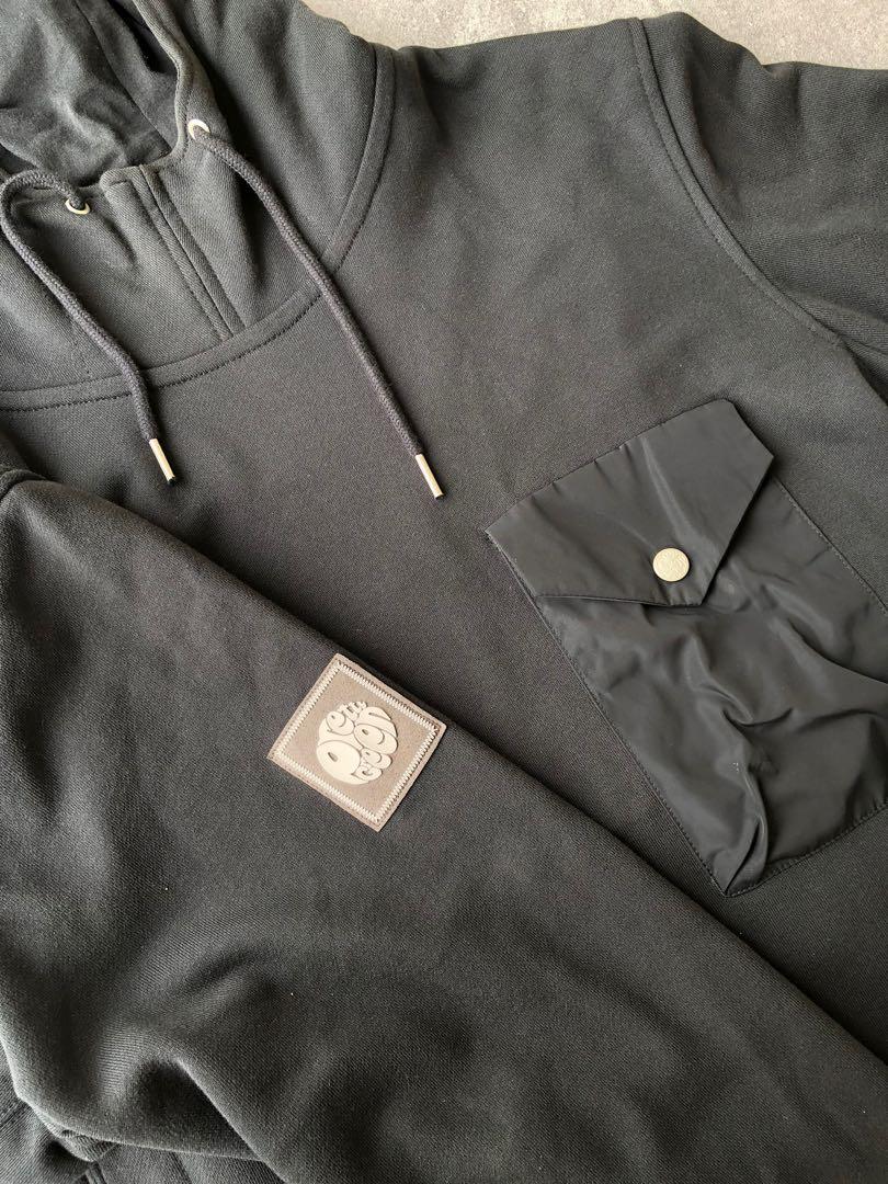 Pretty green zip overhead discount sweat