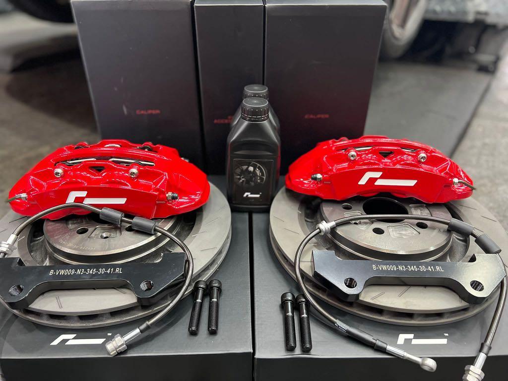 Racingline Stage 2 Big Brake Kit. 4 Pot, Car Accessories, Accessories
