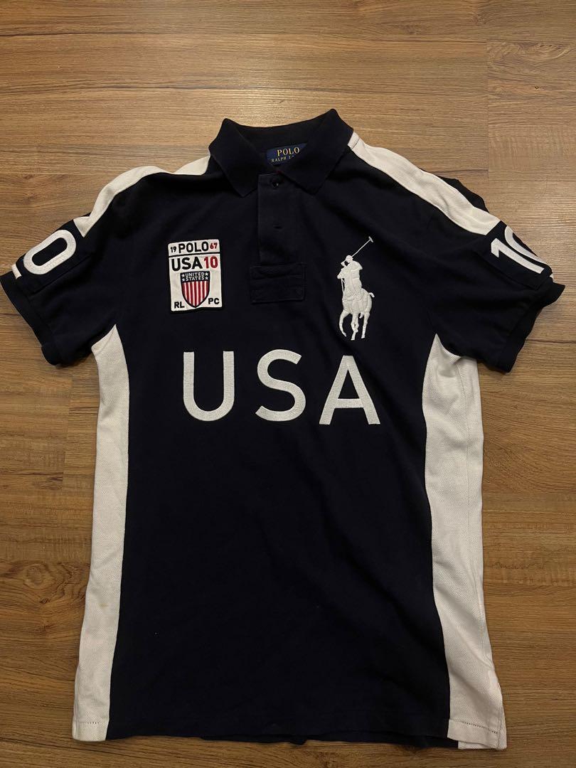 RALPH LAUREN Country Shirt - USA, Men's Fashion, Tops & Sets, Tshirts & Polo  Shirts on Carousell