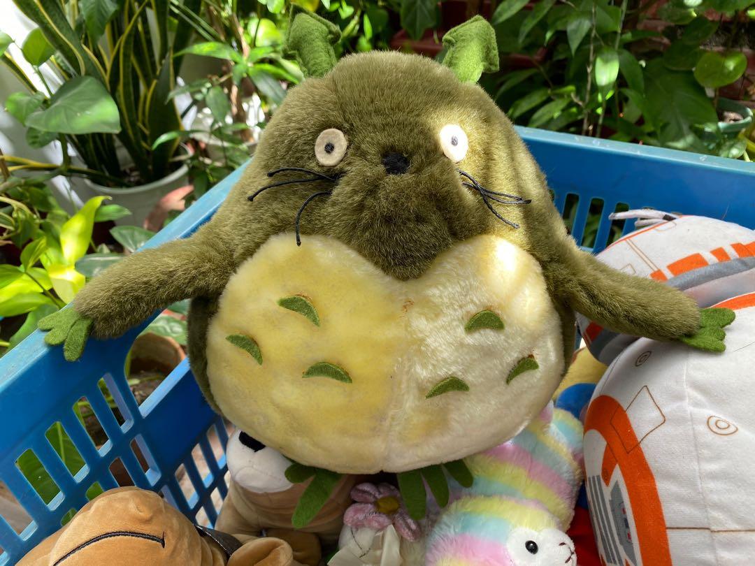 Green totoro plush online