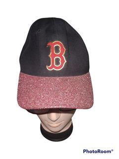 MLB RED SOX GLITTERY HAT