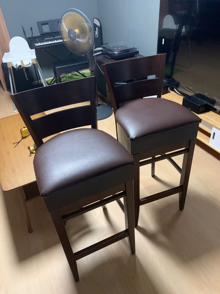 Refurbished Bar Stools, Furniture & Home Living, Furniture, Chairs on