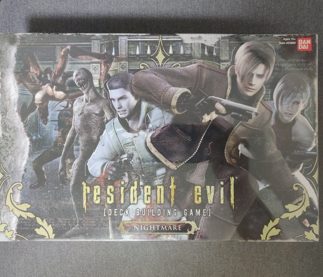 Resident Evil Deck Building Game Nightmare, Hobbies & Toys, Toys