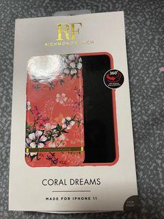 RF RICHMOND & FINCH Brand CORAL DREAMS IPhone 11 casing