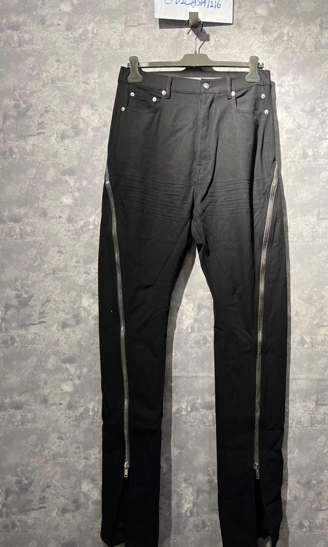 RICK OWENS SS22 BLACK BOLAN BANANA JEANS, 男裝, 褲＆半截裙, 牛仔褲