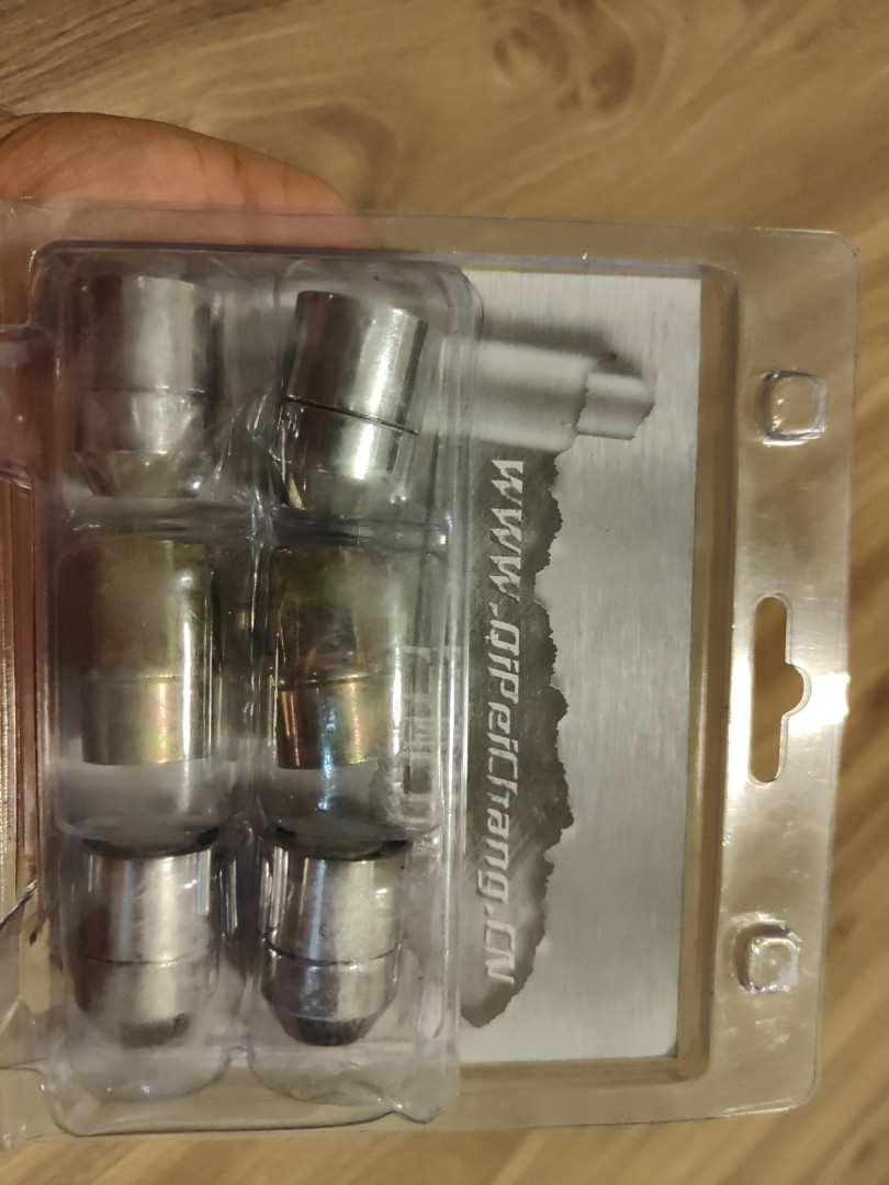 Rim's lock nuts, Car Accessories, Tyres & Rims on Carousell