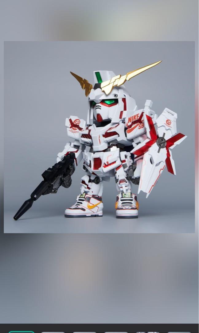sd unicorn gundam nike