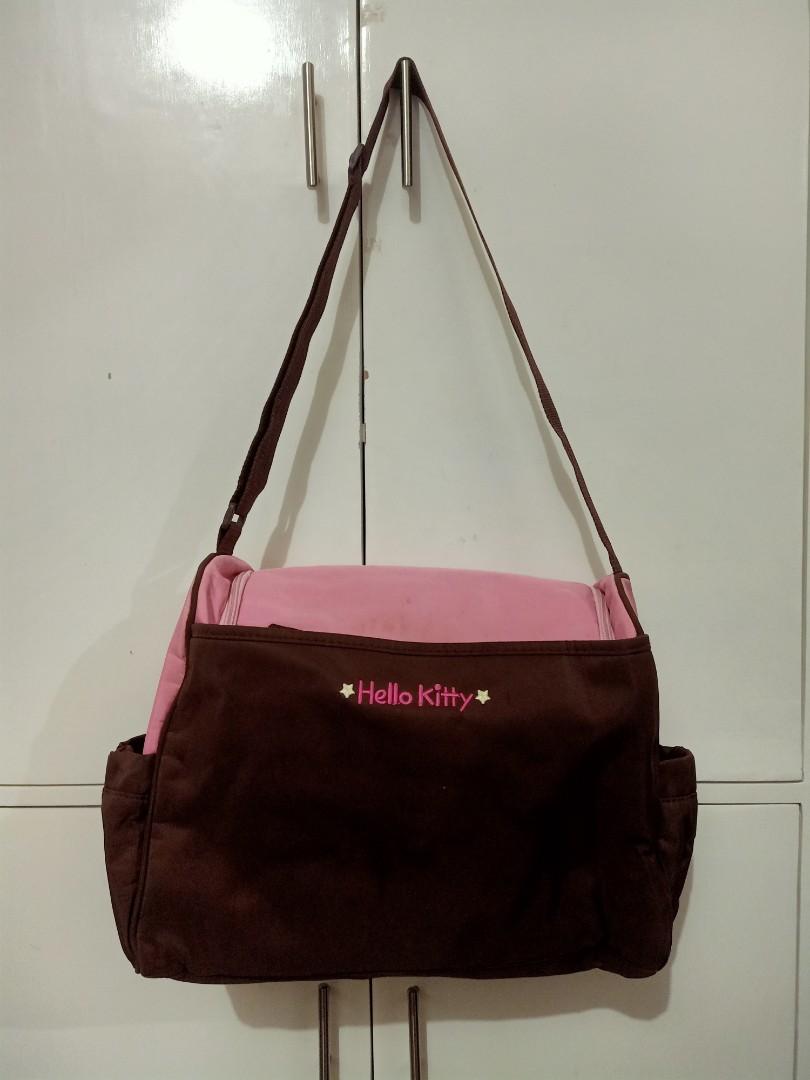 Sanrio Baby bag (Category: Diaper Bags & Wetbags) located in Tabaco. Submitted by mommyandbaby_closet (Listing ID 1147193816, Image 3). Description: rfs: decluttering mop: gcash, bdo,bpi, palawan express courier: j&t express (sf is shouldered by the buyer) pm for the flaws 😊.