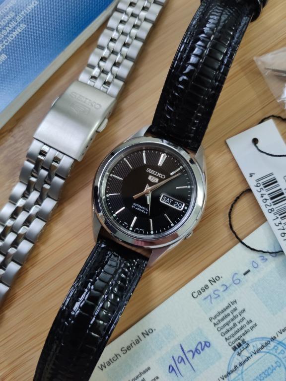 Seiko snkn23k1 deals