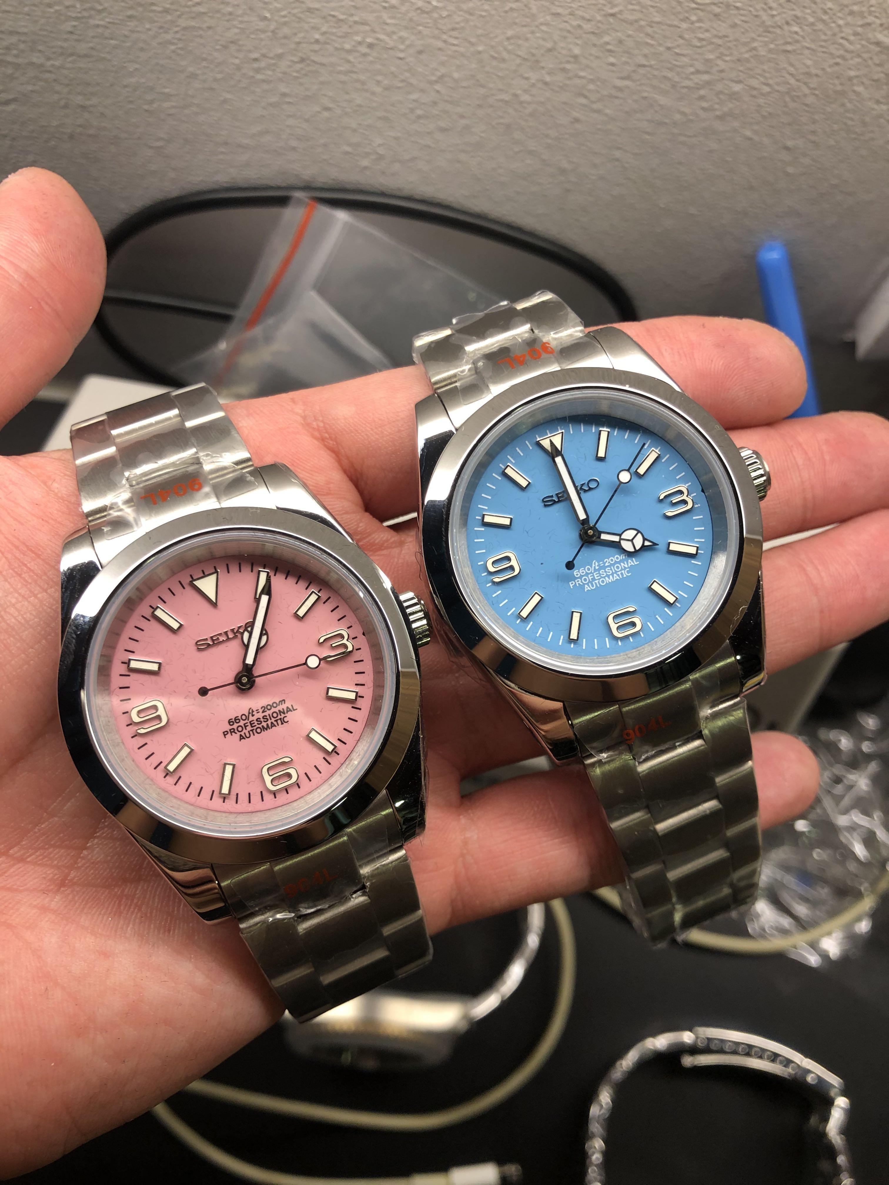 Seiko Explorer Mods, Luxury, Watches on Carousell