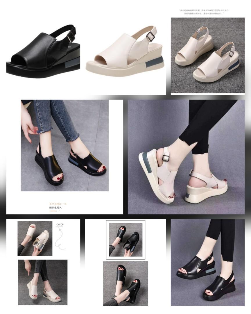 Sepatu Sandal Wedges Wanita Import Premium Quality Sandal Gunung vs 1400 Fesyen Wanita Sepatu di Carousell