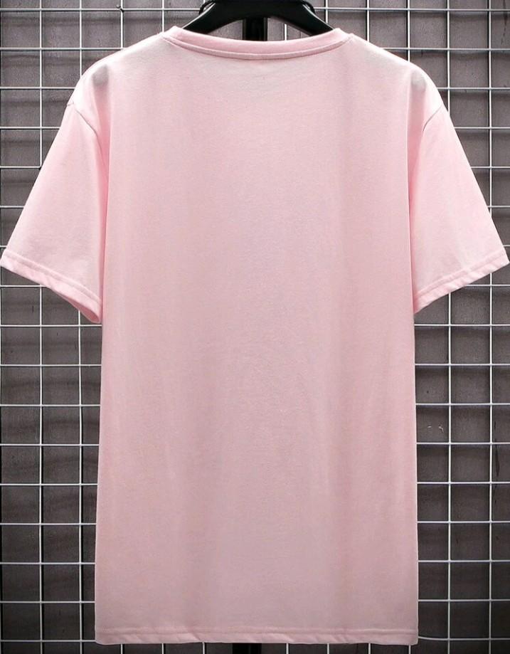men car and letter graphic tee