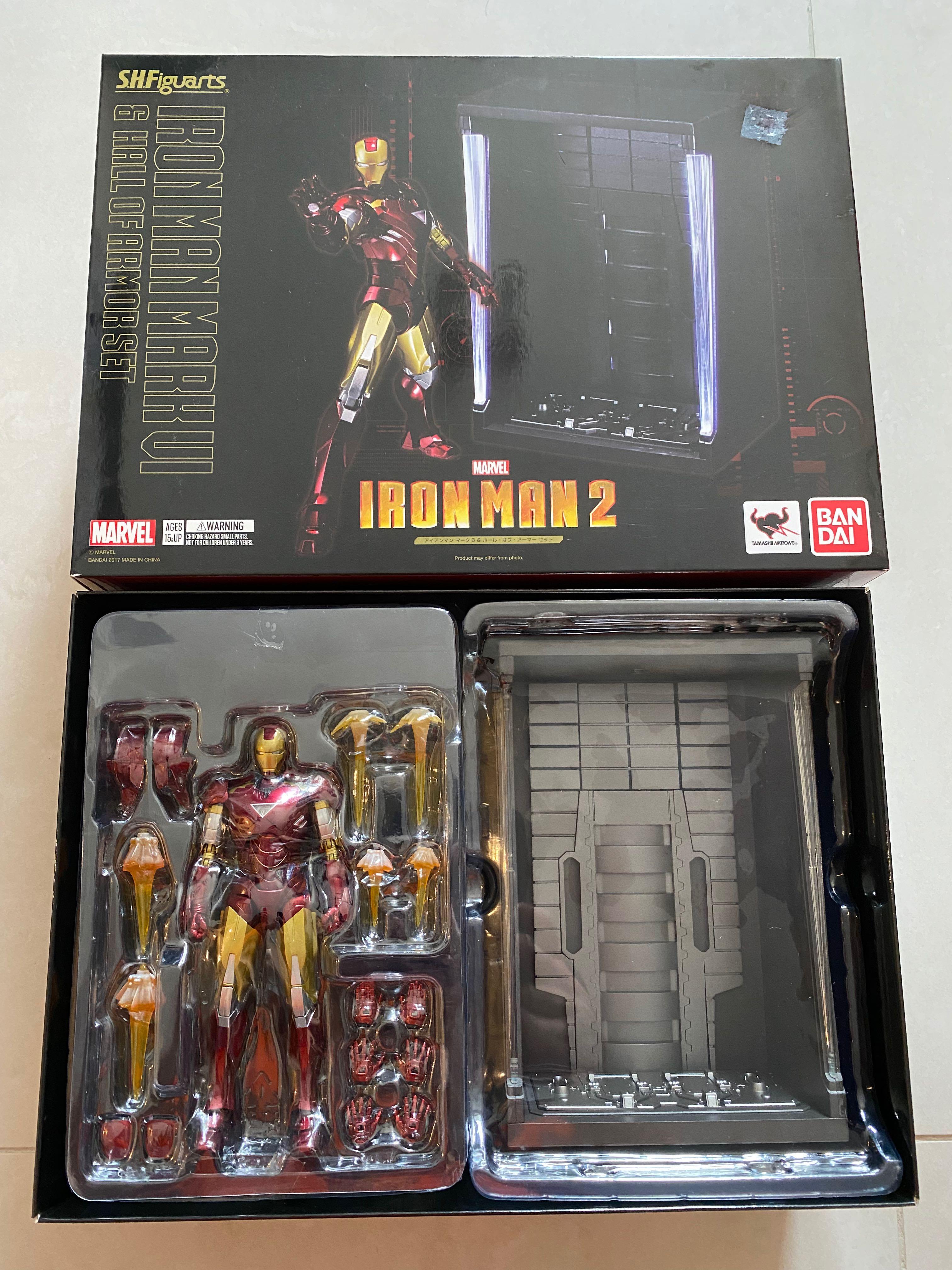 s.h.figuarts ホールオブアーマー　4個セット Sh Figuarts Iron Man Shf Hall Of Armor Figuarts Iron Man Mark VII