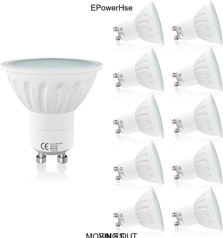 LED GU10 Glass Lamp 2.5W Warm White 250lm