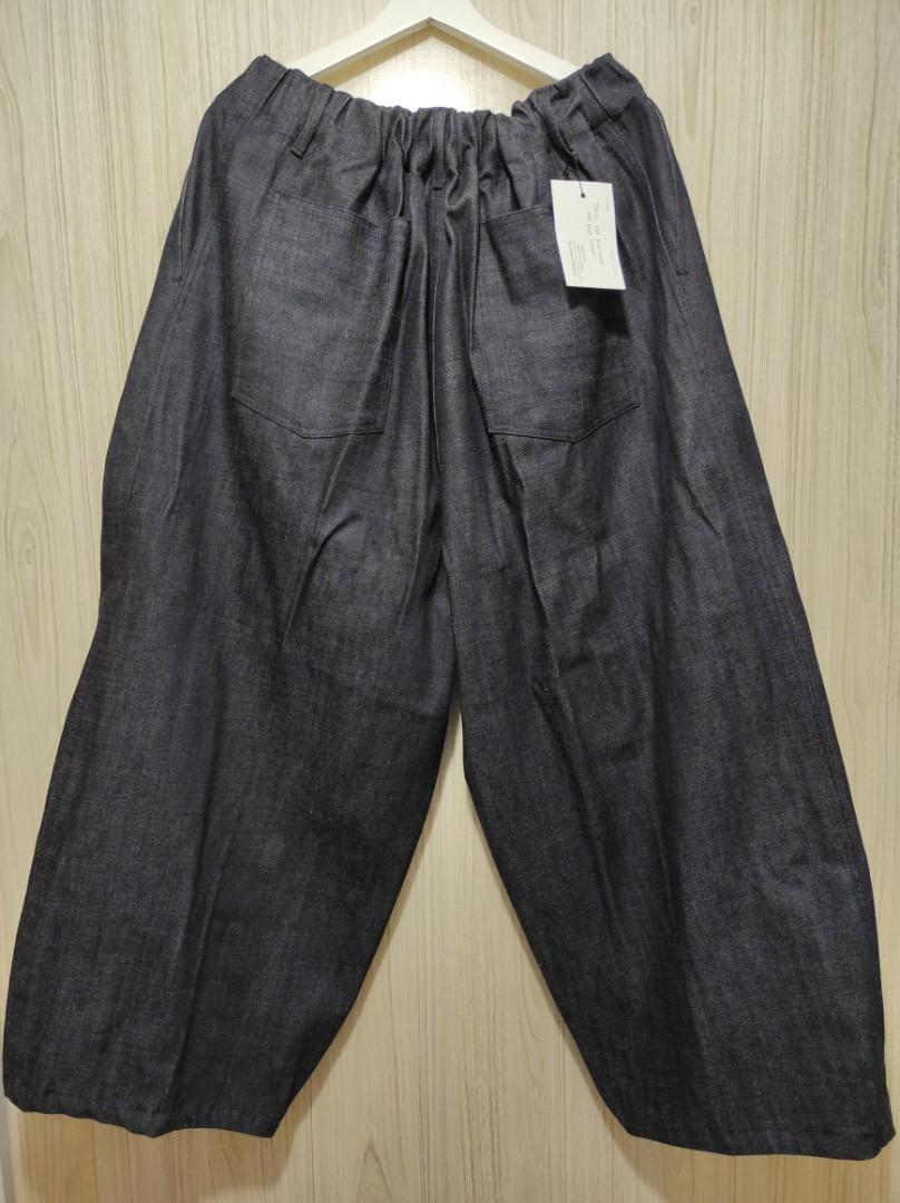 Sillage pantalon circulaire organic selvedge denim, 男裝, 褲＆半截