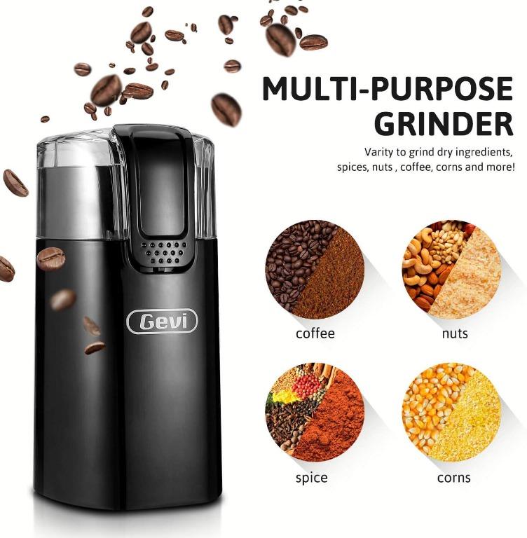 Stainless Steel Electric Coffee Grinder for Espresso Latte Mochas