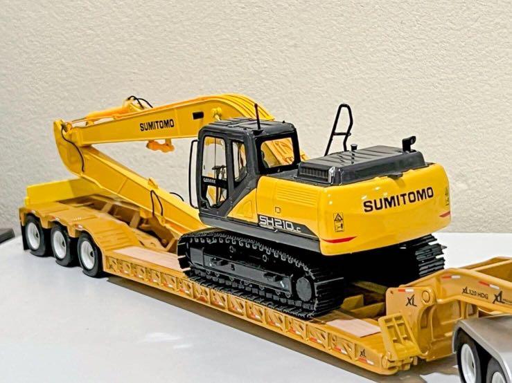 住友建機　SUMITOMO SH200LC-6LR 　　1/50 Amazon.com: Sumitomo SH200LC-6LR Long Reach Excavator
