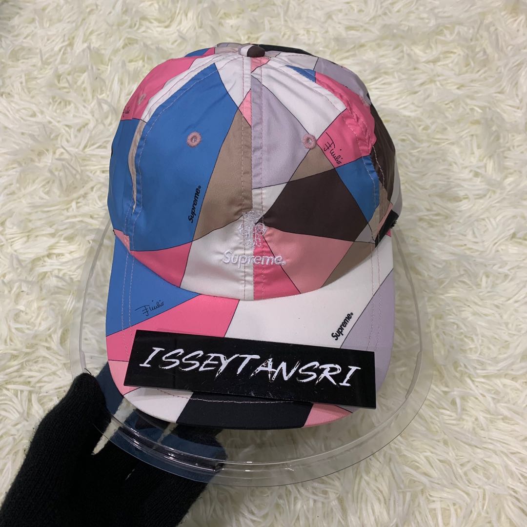 Supreme ❌ Emillio Pucci 6-Panel Cap 