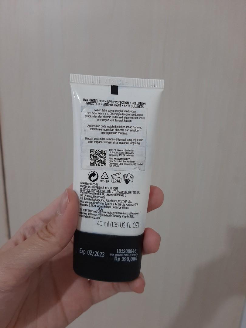 The body shop sunscreen Skin defence multiprotection lotion spf 50+ pa
