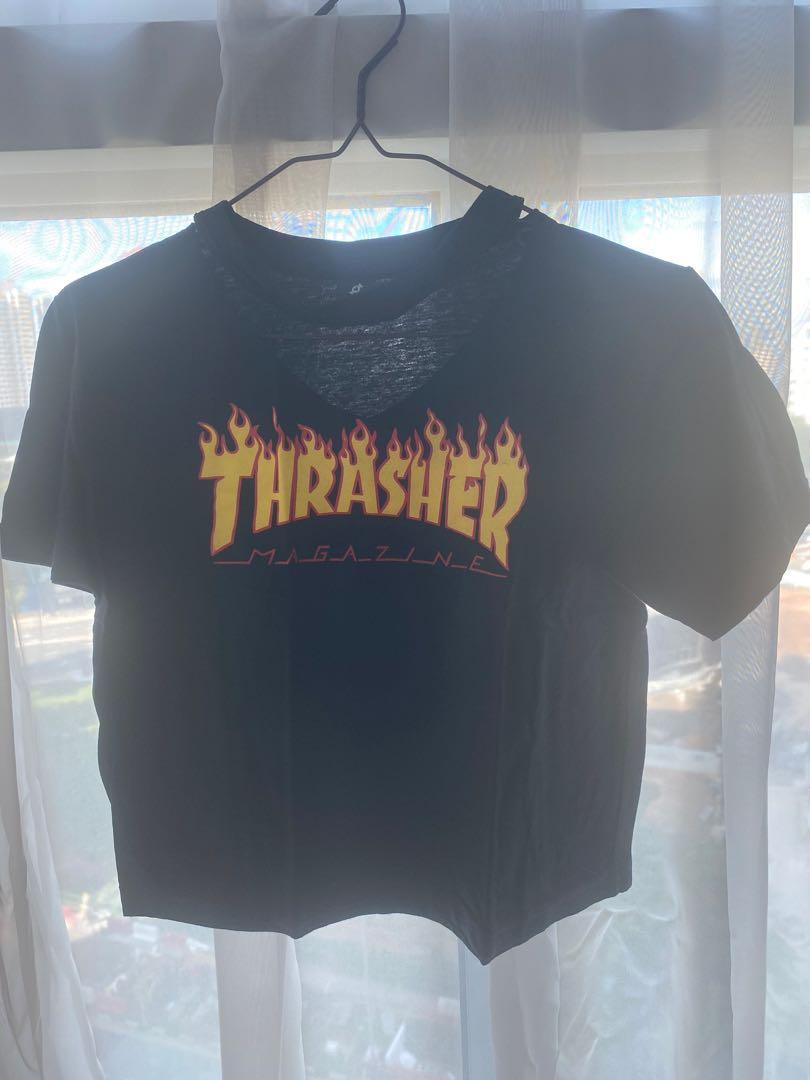 Blusa thrasher shein cheap