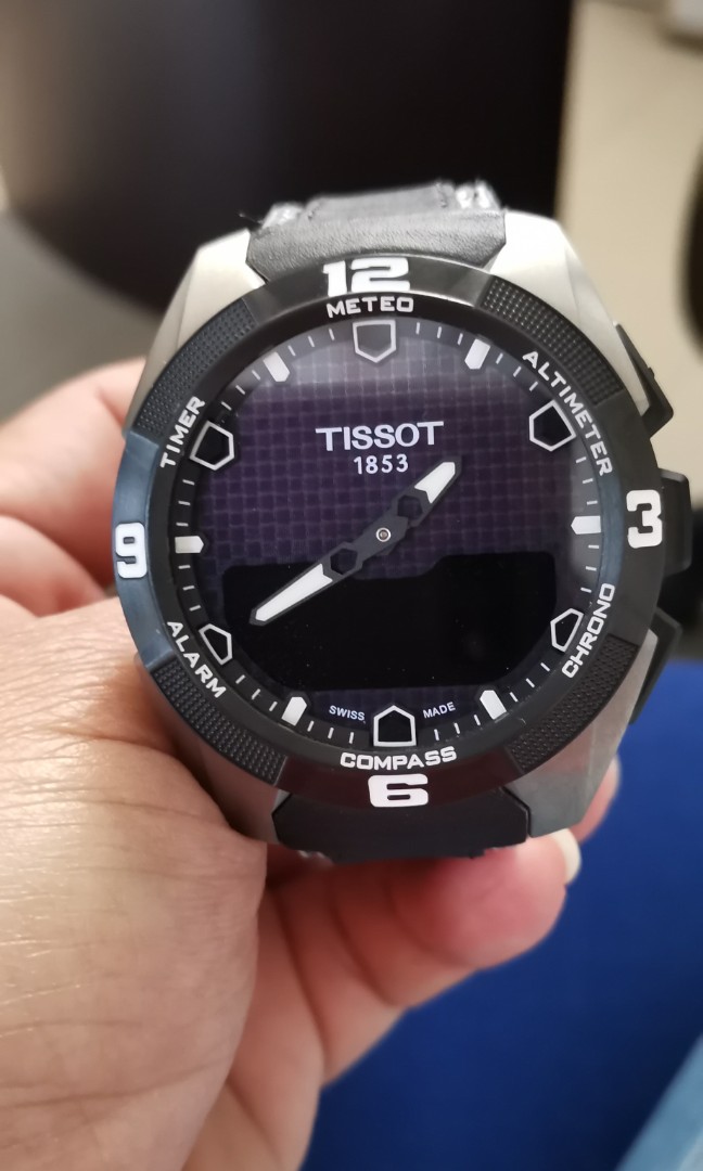 Tissot discount solar titanium