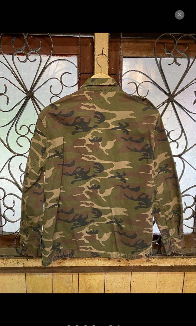 Topshop clearance camo jacket