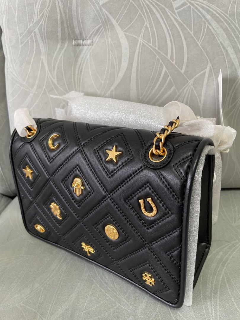 Tory Burch Fleming Charm small convertible shoulder bag, Women's
