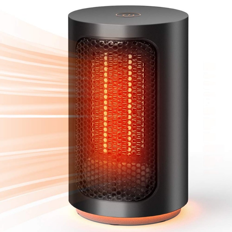 (J3)toyuugo Portable Fan Heater, Personal Space Heater 500W Electric