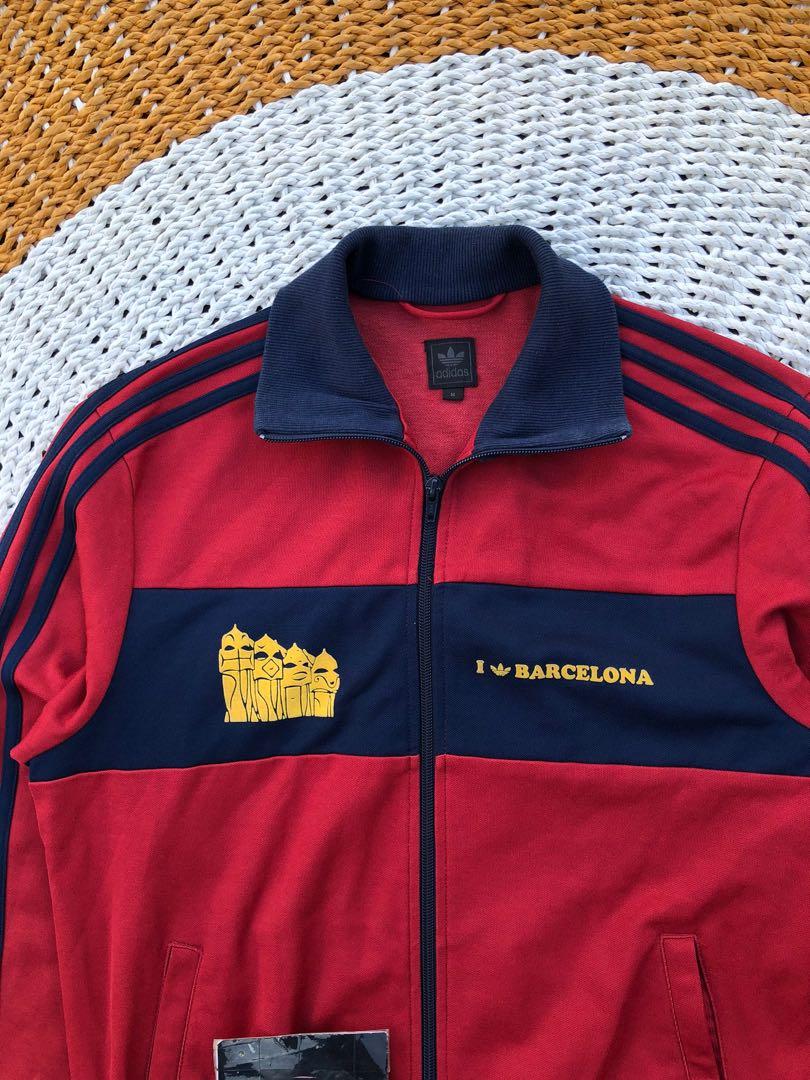 Tracktop adidas barcelona Size Fit Large PxL Cond Used Like New