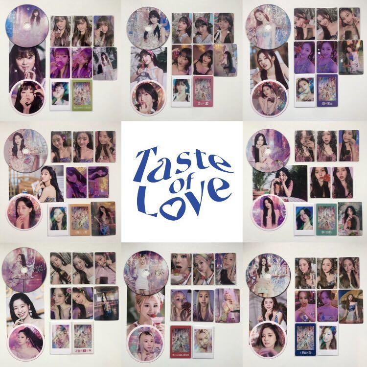Twice Taste Of Love Member Photocard Set Hobbies Toys Collectibles Memorabilia K Wave On Carousell