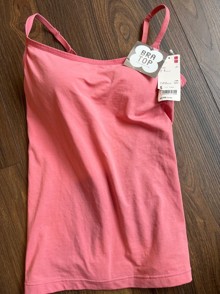Uniqlo Bra Top Pink Size S Brand New from Japan, Women's Fashion, New  Undergarments & Loungewear on Carousell