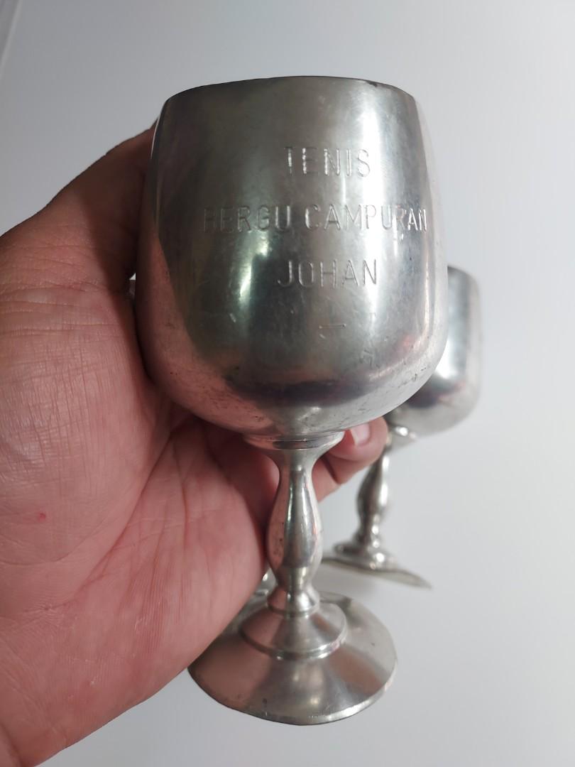 Vintage 3 Pcs Tin Goblet Sell4Me, Hobbies & Toys, Collectibles