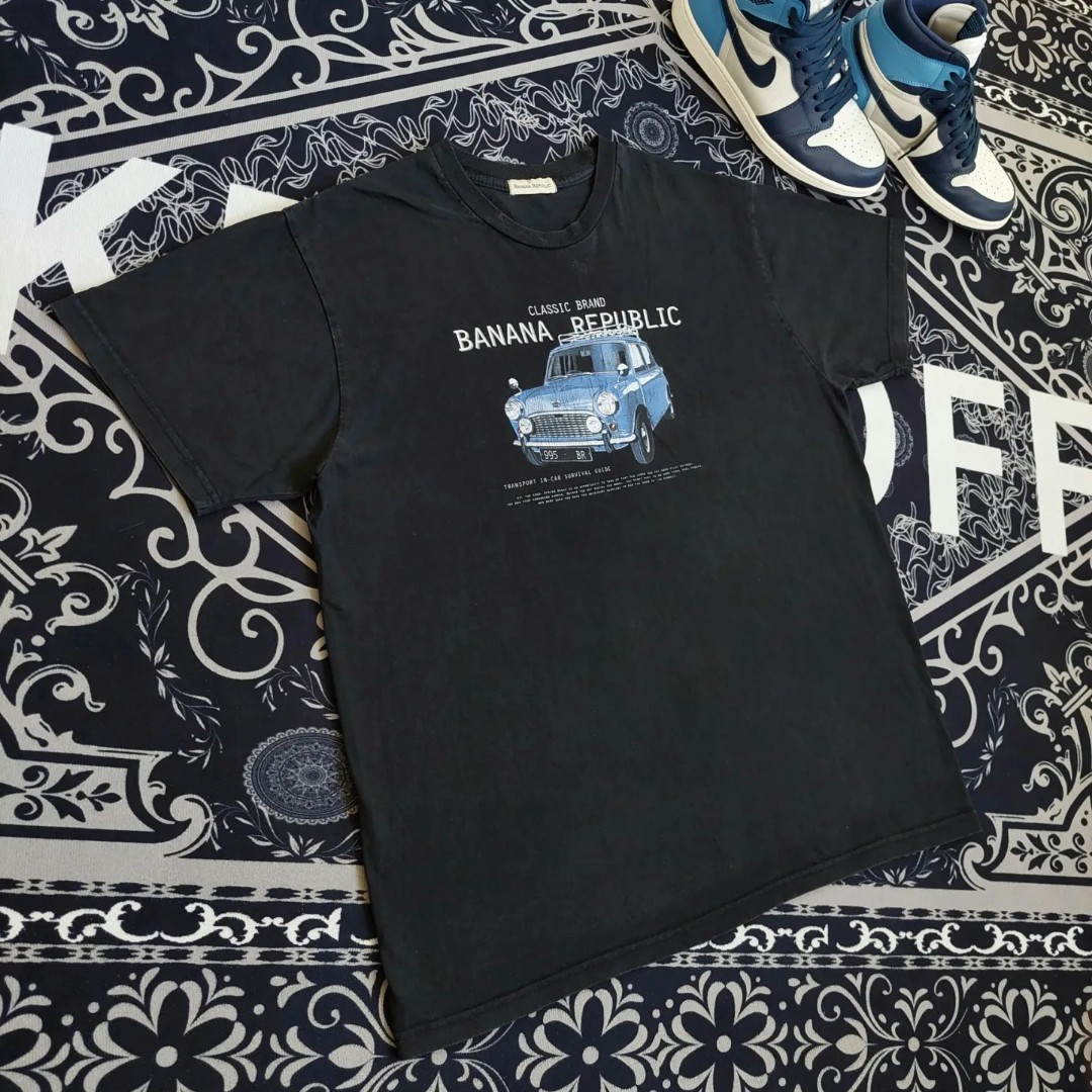 Vintage banana republic tee, Men's 