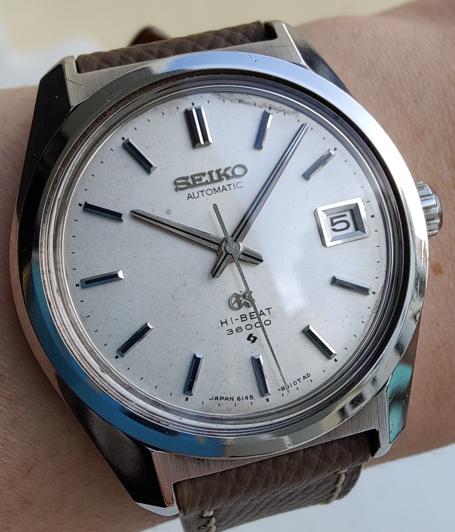 Vintage Grand Seiko 1969 61GS 6145-8000, Luxury, Watches on Carousell