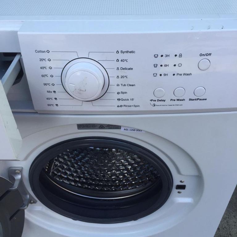 Washing Machine SEIKI Front Load 6KG, TV & Home Appliances, Washing
