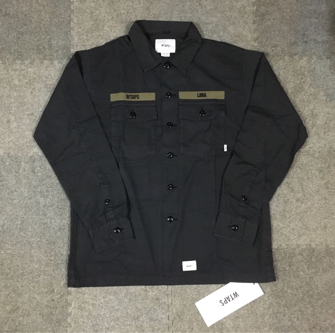 WTAPS BUDS LS SHIRT.COTTON. RIPSTOP, 男裝, 外套及戶外衣服- Carousell