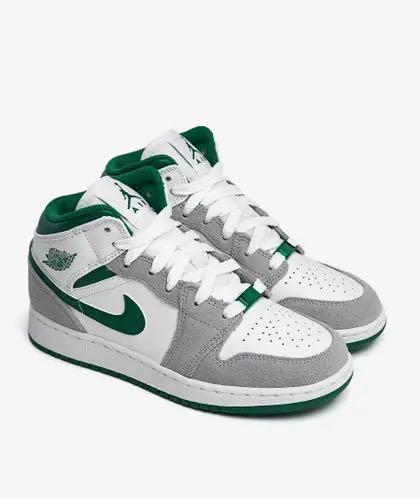 Jordan 1 mid pine green gs cheap