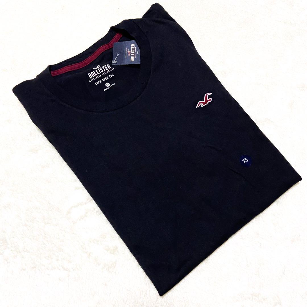 XS L Hollister Muscle Fit Logo Tee Men s Fashion Tops Sets