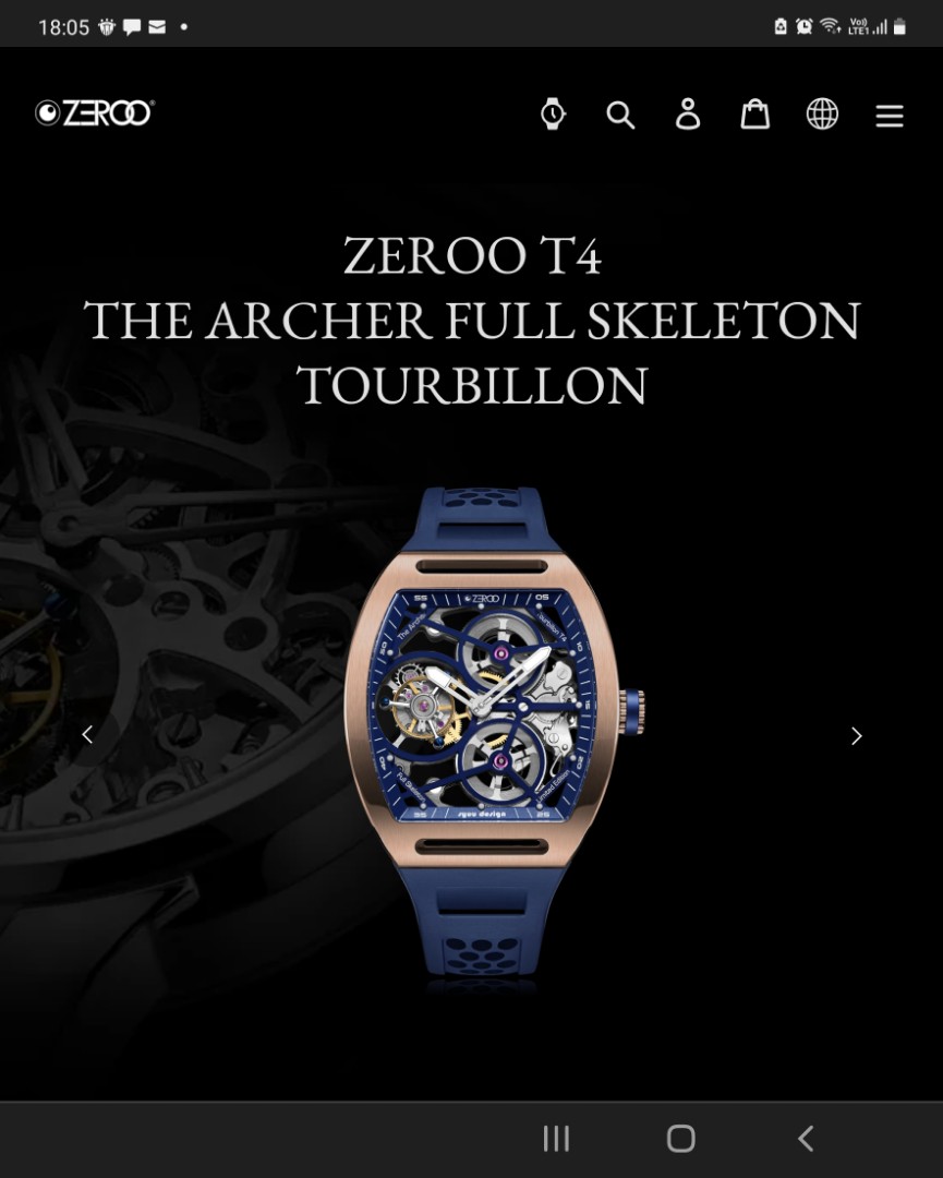 zeroo t4 tourbillon bnib dec 2 1646488515 c36abf35