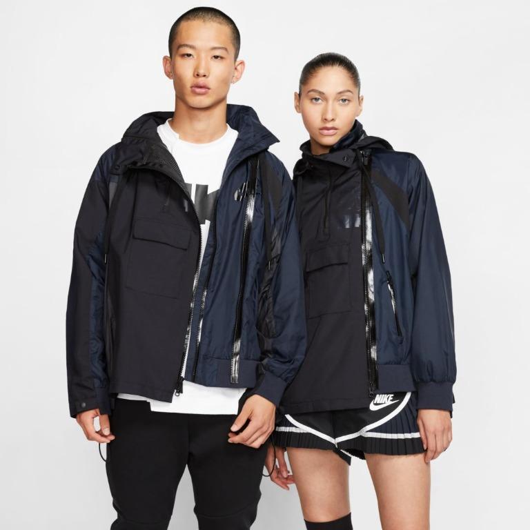 Nike double outlet zip jacket