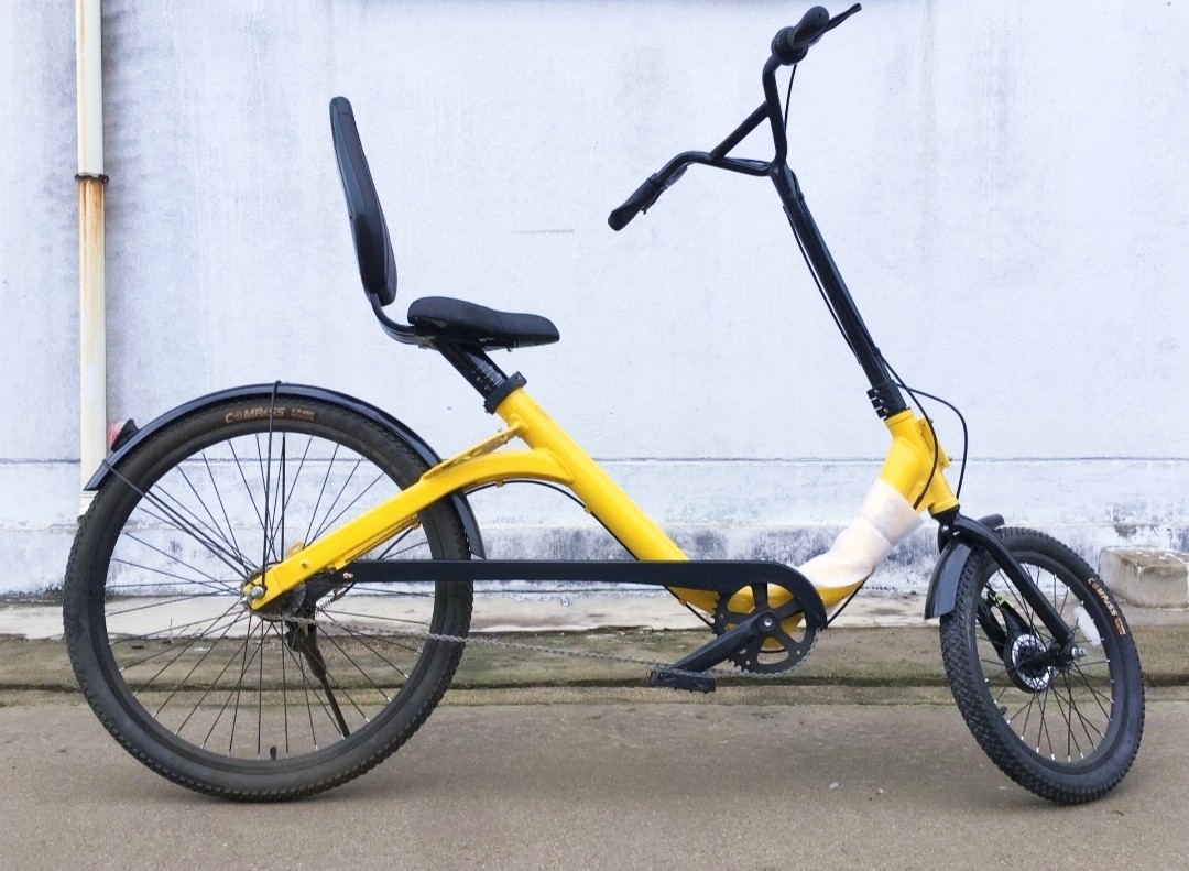 Semi outlet recumbent bicycle