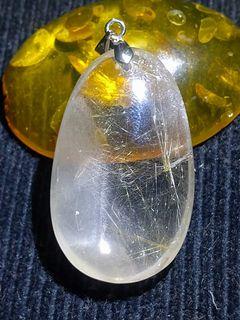 髮晶（鈦晶）墜子