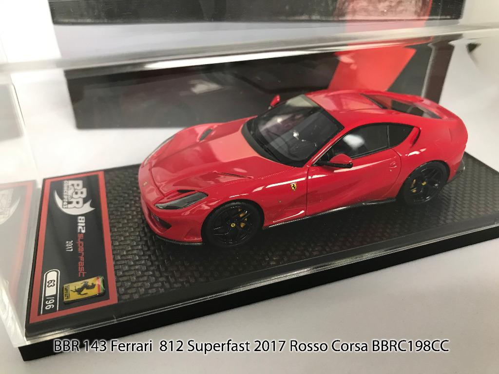 可獨立購買全部照價再減] BBR 1:43 Ferrari 812 Superfast FXXK, 興趣及遊戲, 玩具 遊戲類- Carousell
