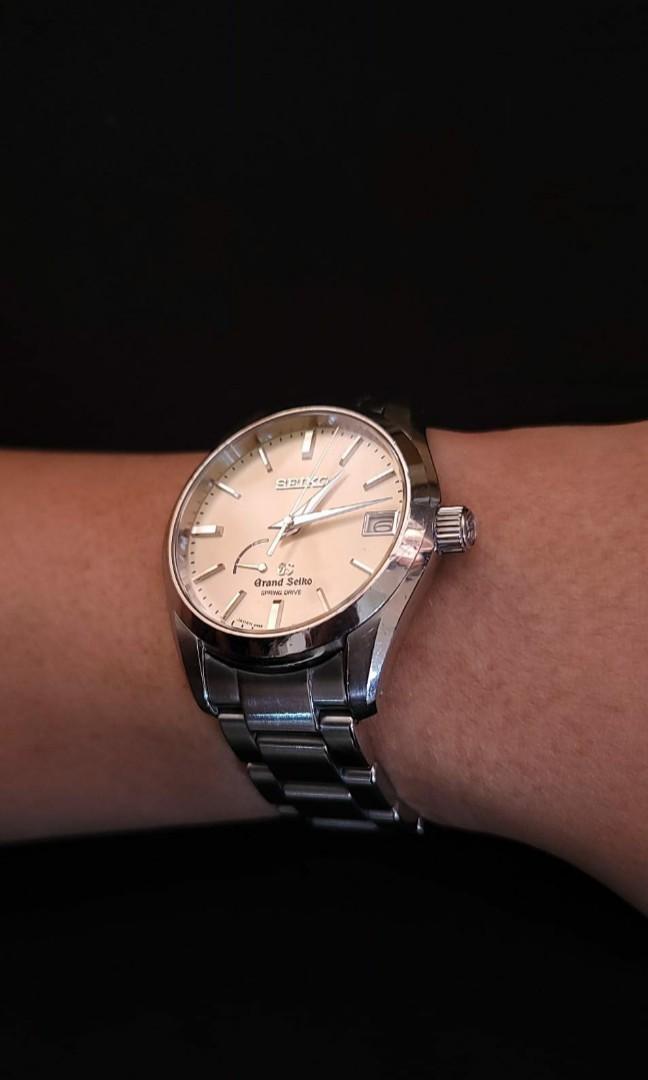 Grand Seiko Spring Drive SBGA083 雙Logos😍 連盒🎁 連instruction書