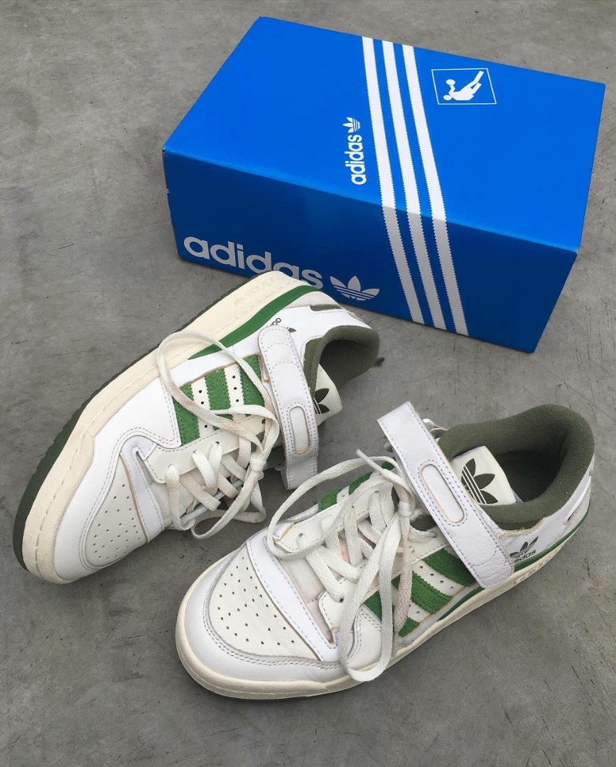 ADIDAS FORUM 84 LOW FY8683, Fesyen Pria, Sepatu , Sneakers di Carousell