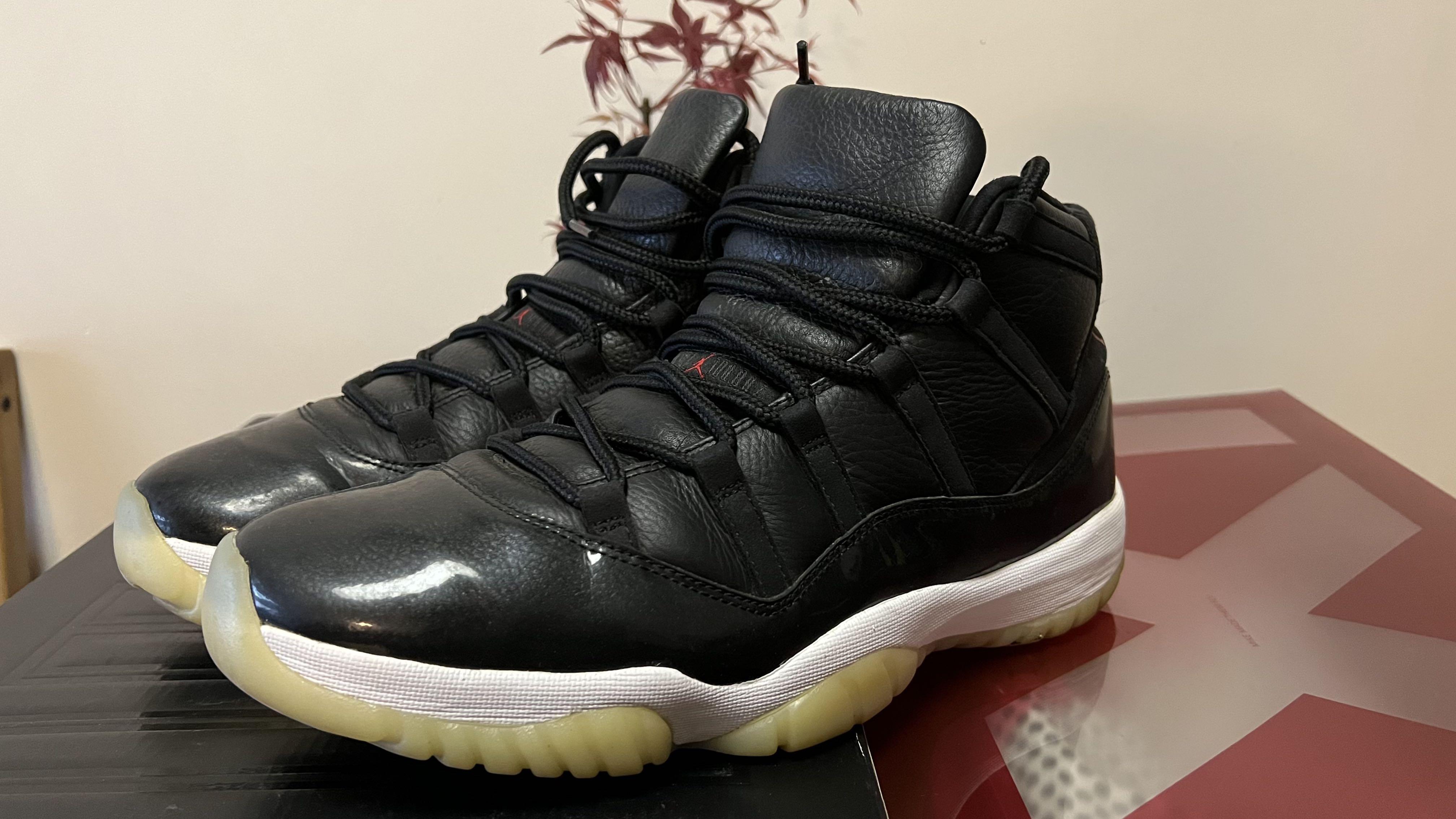 space jams red and white